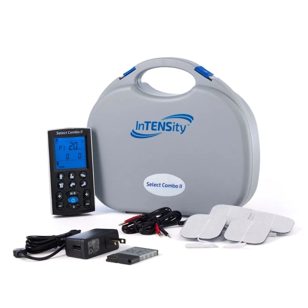 Electroestimulador Portátil Intensity Select Combo II (TENS, NMES, IFC, RUSA)
