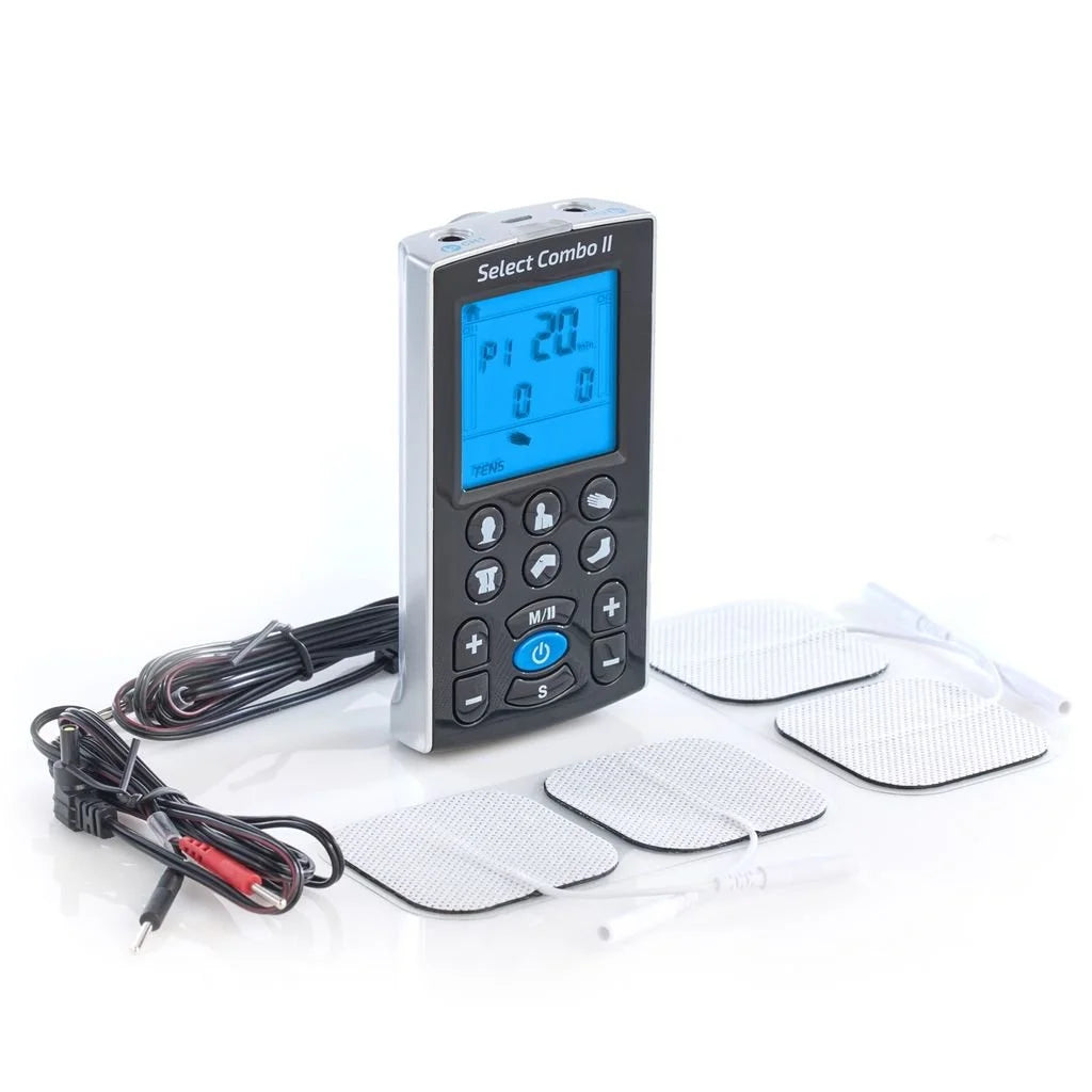 Electroestimulador Portátil Intensity Select Combo II (TENS, NMES, IFC, RUSA)