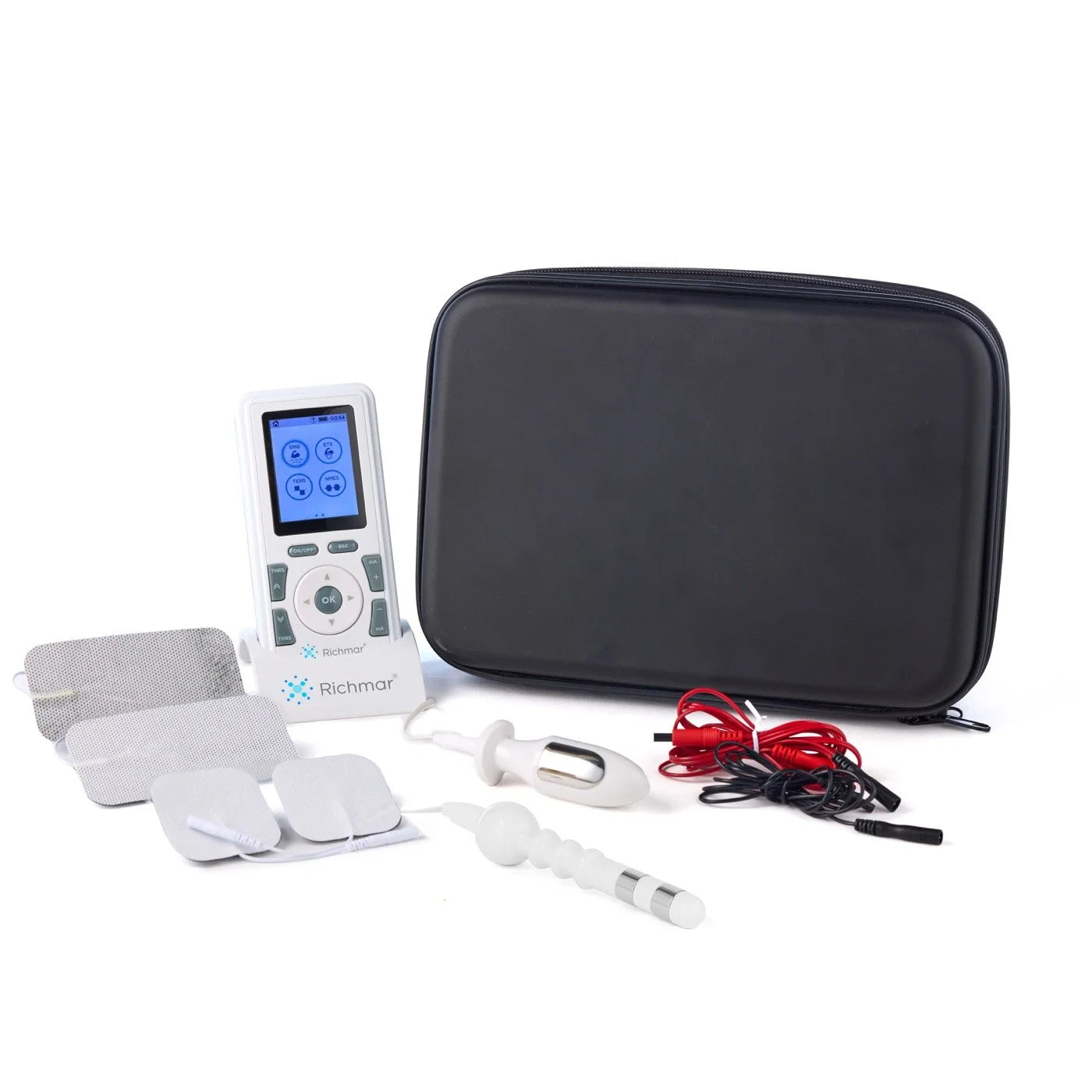Electroterapia Clínica EMG Pro® (Biofeedback,NMES,TENS,ETS)