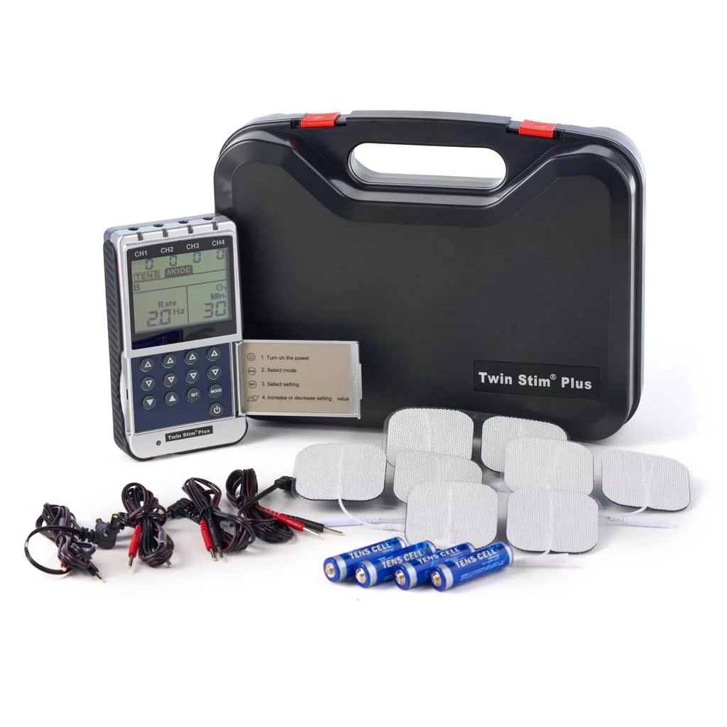Electroestimulador Portátil Twin Stim 2.ª Edición (TENS, EMS)
