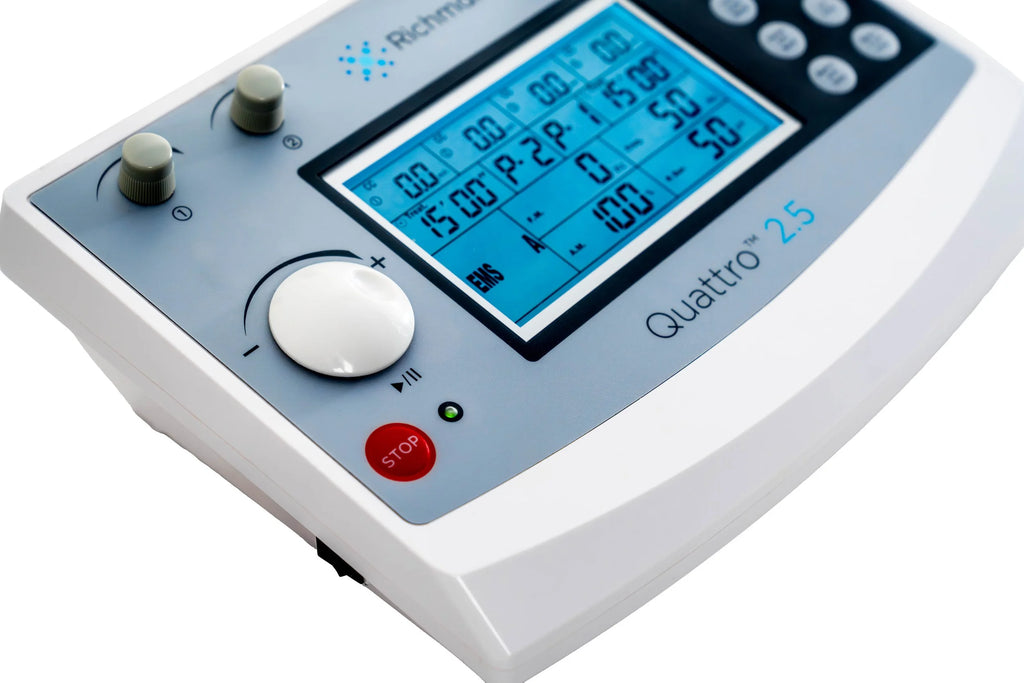 Electroestimulador Quattro 2.5® | 6 Corrientes-4 Canales