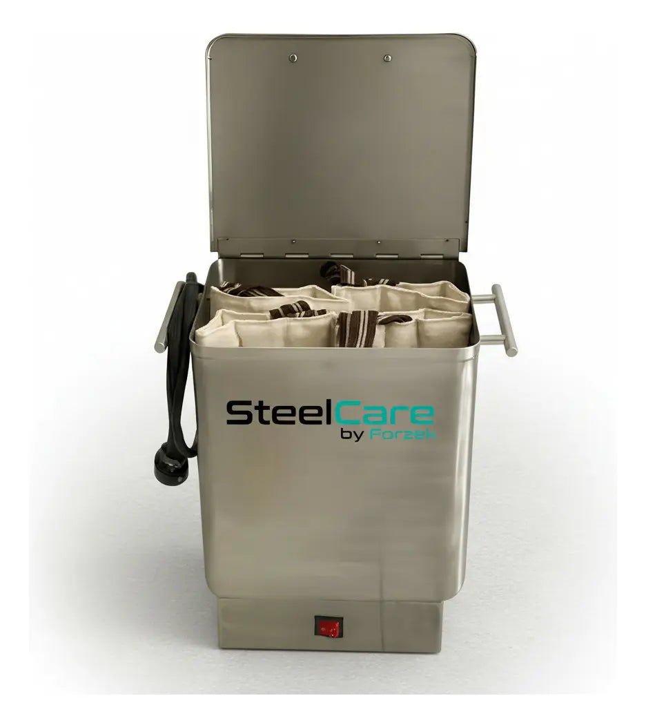 Compresero Caliente SteelCare®