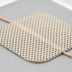 Electrodos Cuadrados 4x4cm. Paño Bronceado