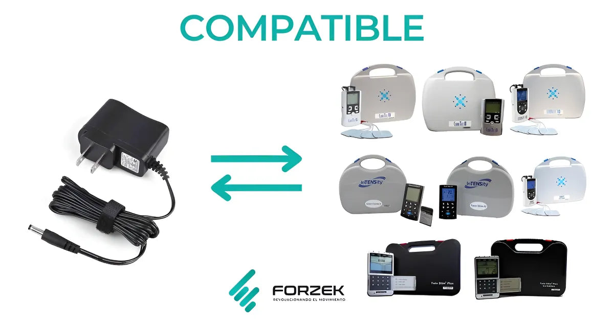 Eliminador Adaptador de Corriente para Electroestimulador Richmar