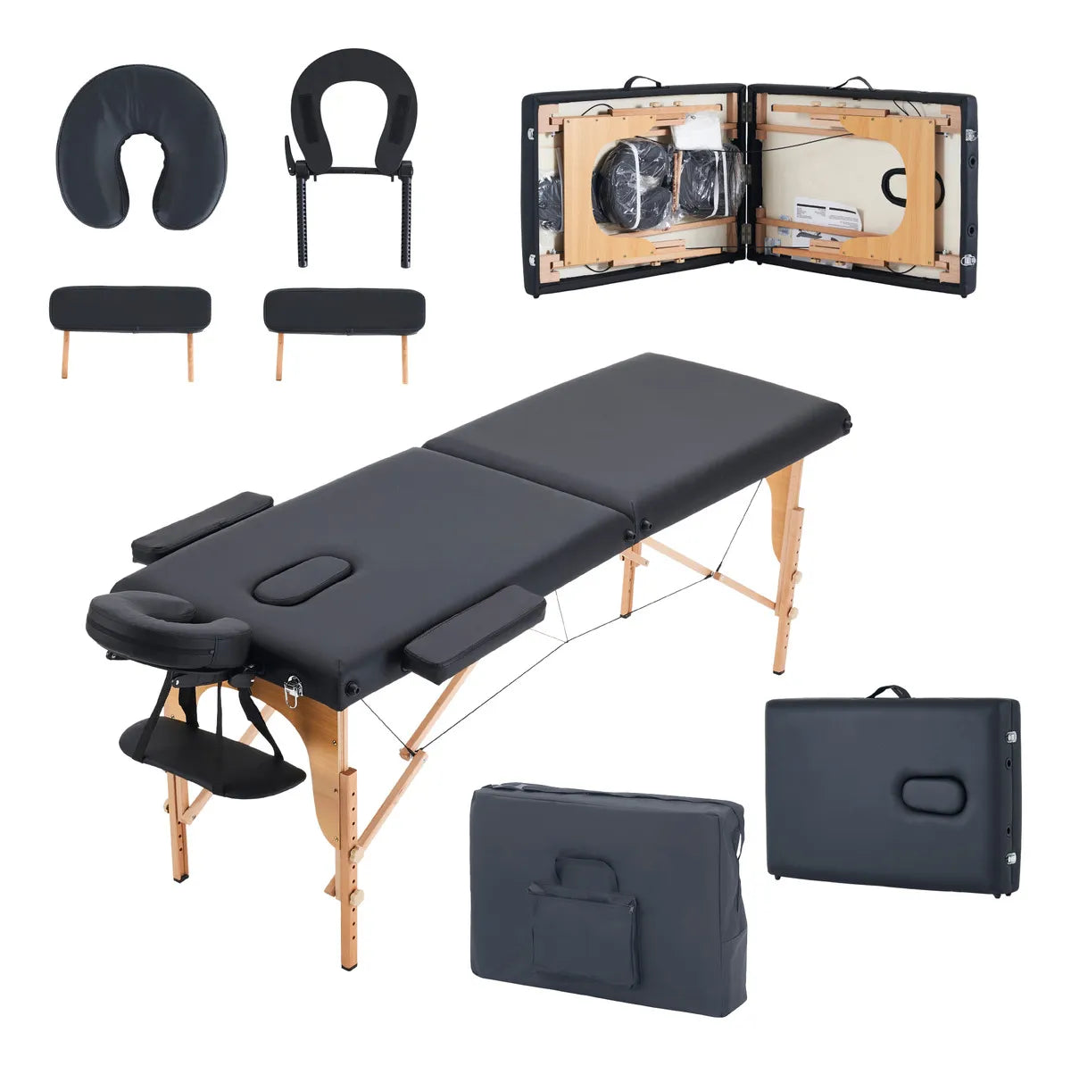Mesa Cama Plegable de Masajes Portátil