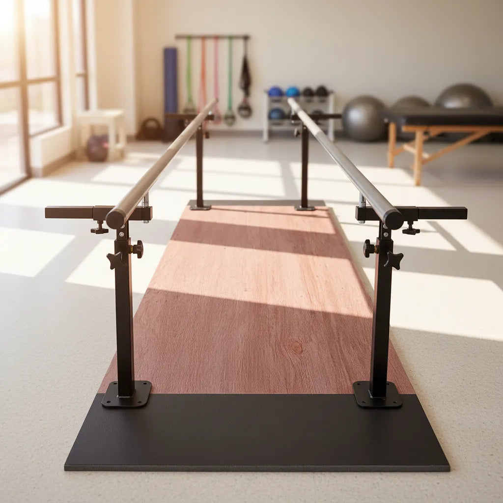 Barras Paralelas con Plataforma Premium SteelCare®