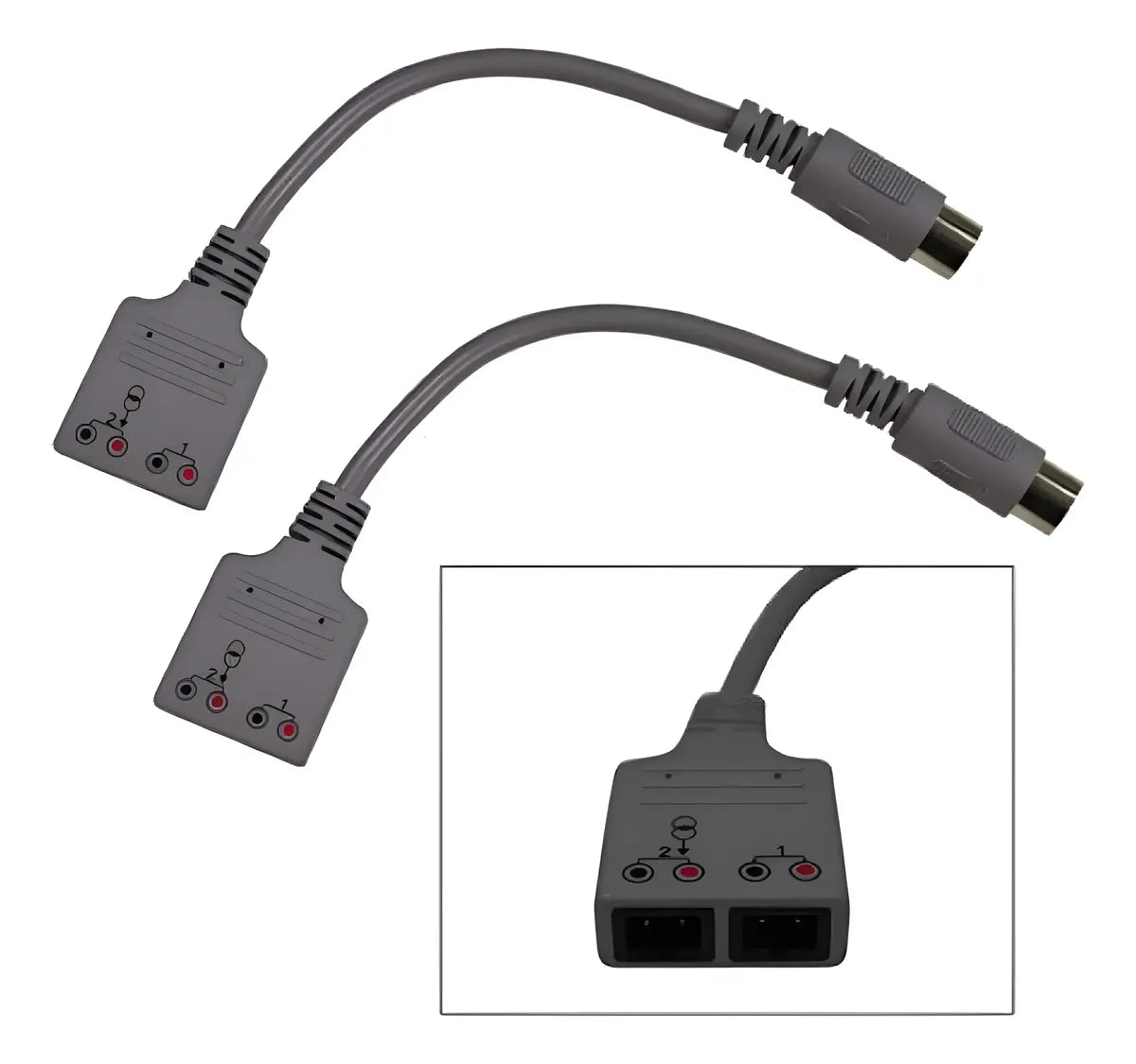 Cable Conector Gris Quattro 2.5® | ComboCare Plus®