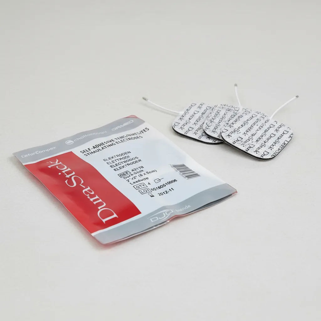 Electrodos Cuadrados 5x5cm. Dura-Stick® Plus Chattanooga