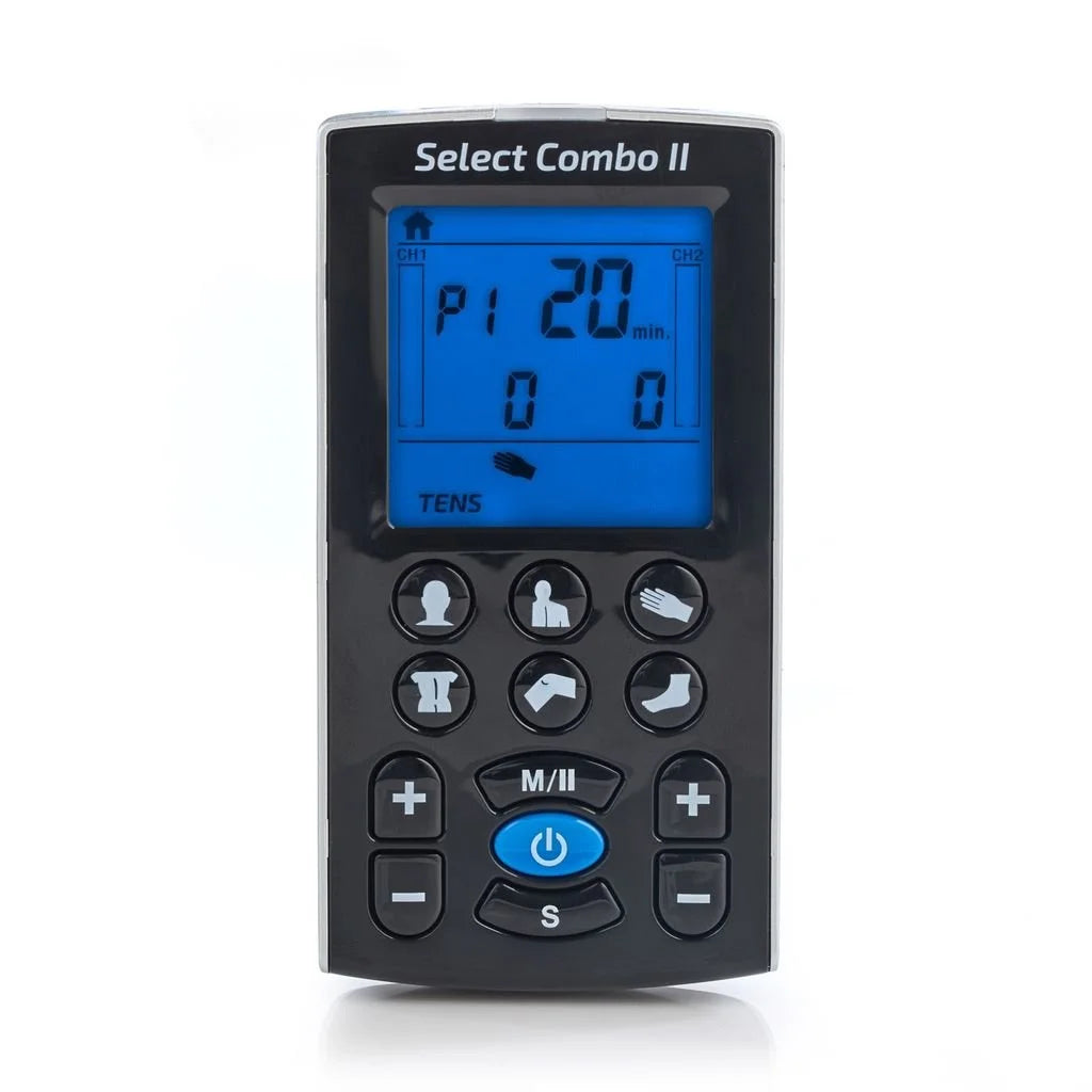 Electroestimulador Portátil Intensity Select Combo II (TENS, NMES, IFC, RUSA)