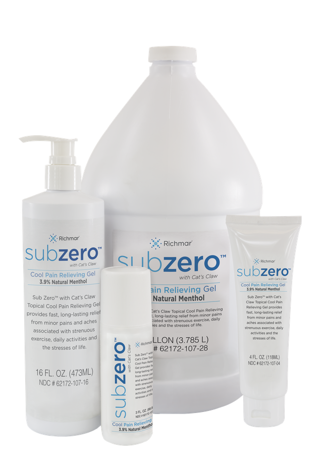Gel y Analgésico Terapéutico Profesional SubZero®